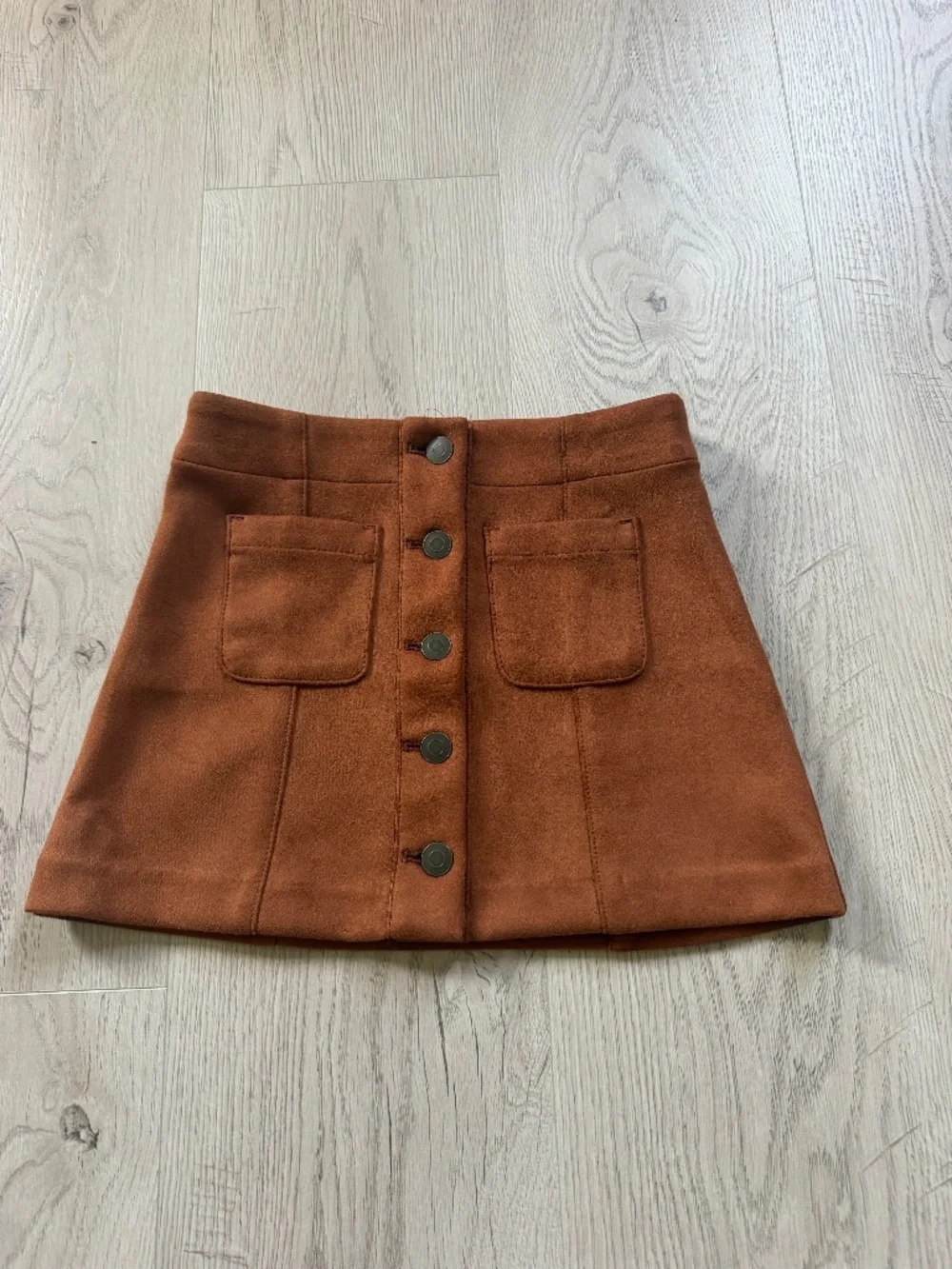 Old Navy Faux-Suede Button-Front Skirt for Girls Folk Craft Sz. 6-7Y